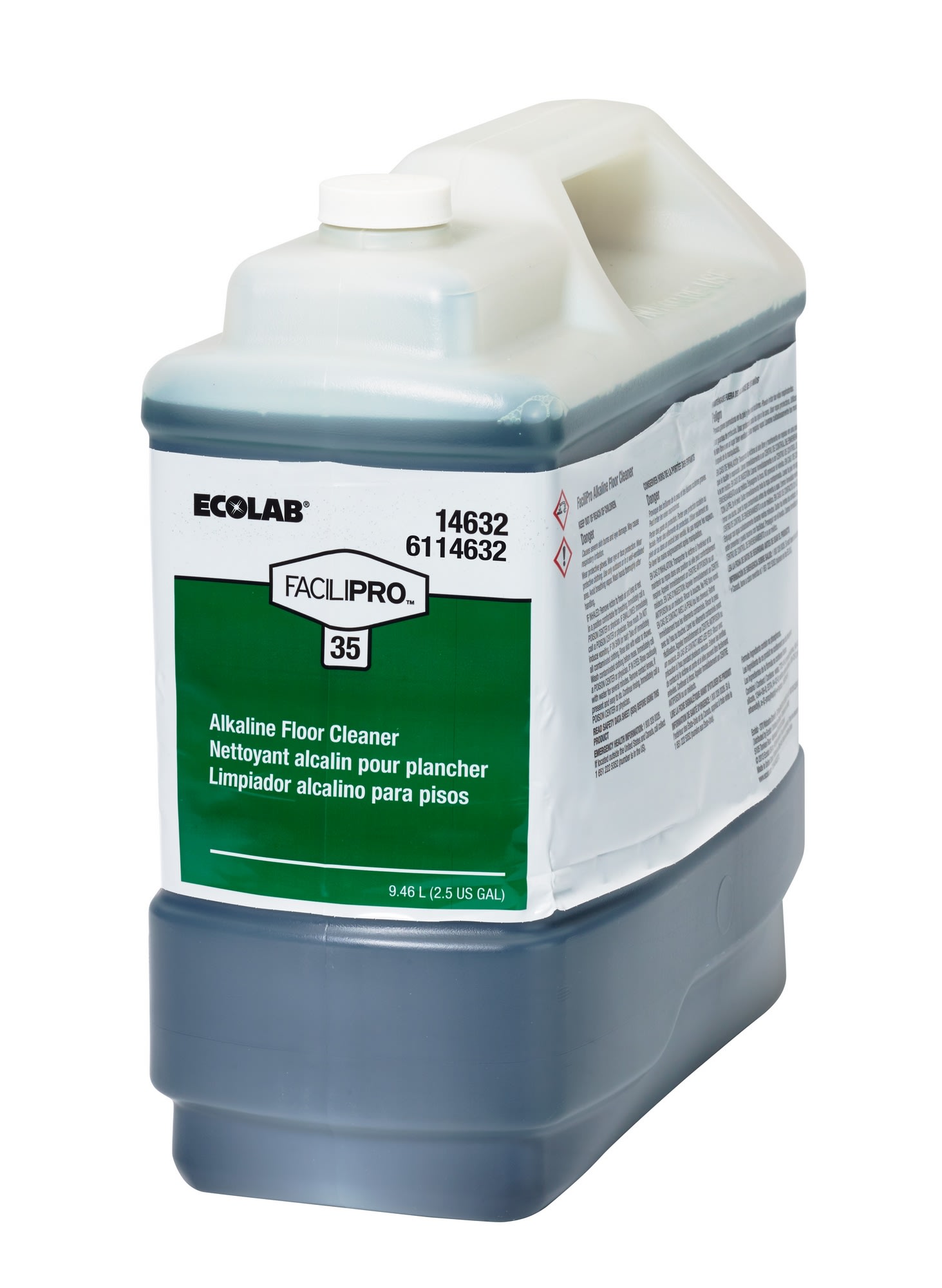 GuestSupply US | Ecolab® FaciliPro Alkaline Floor Cleaner, 2.5